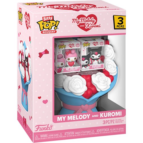 Sanrio Valentines My Melody and Kuromi Funko Bitty Pop! Mini-Figure Bouquet