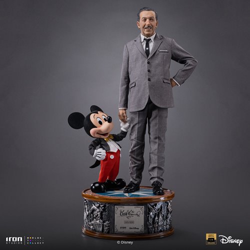 Disney Classics Walt Disney & Mickey Mouse Legacy Replica 1:4 Limited Edition Statue
