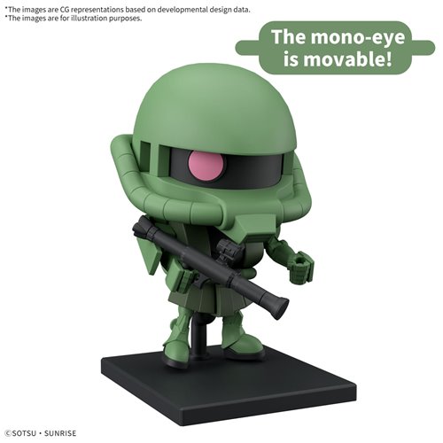 Mobile Suit Gundam Gundam Zakupla-kun DX Set with Runner Version