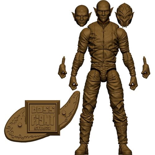 Vitruvian H.A.C.K.S. Customizer Series Fantasy Male Elf Brown Blank Action Figure