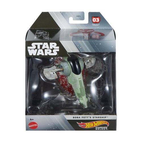 Star Wars Hot Wheels Starships Select 1:50 Scale 2025 Wave 2 Vehicle Case of 5