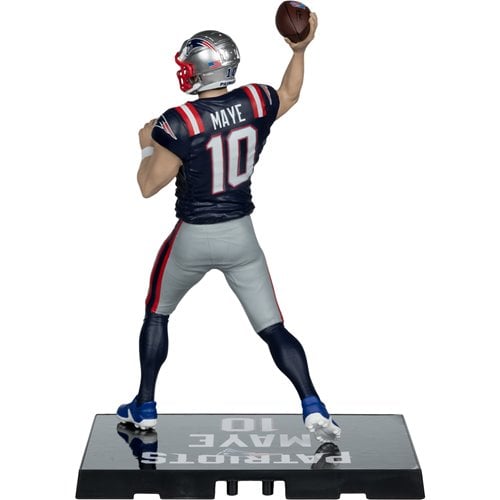 NFL SportsPicks New England Patriots Drake Maye 7-Inch Posed Figure