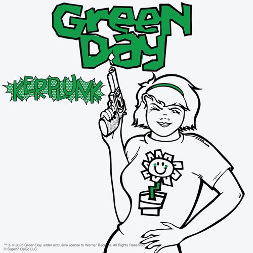 Green Day 3 3/4-Inch Kerplunk Girl ReAction Figure