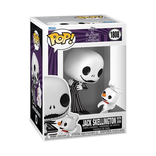 The Nightmare Before Christmas Jack (Wave 9) Funko Pop! Vinyl Figure and Zero Pop! Buddy