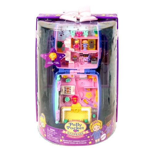 Polly Pocket Keepsake Collection Starlight Dinner Party Playset