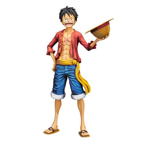 One Piece Monkey D. Luffy Manga Dimensions Grandista Nero Statue