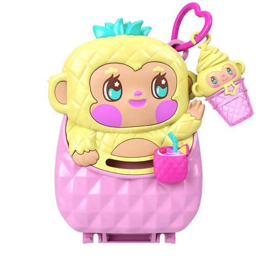 Polly Pocket Pineapple Monkey Compact Playset