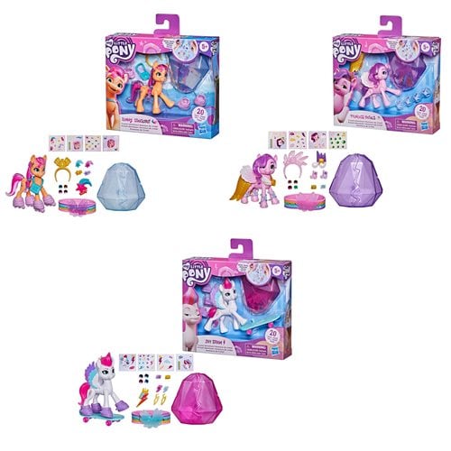 My Little Pony Crystal Adventure Mini-Figures Wave 1 Set of 3