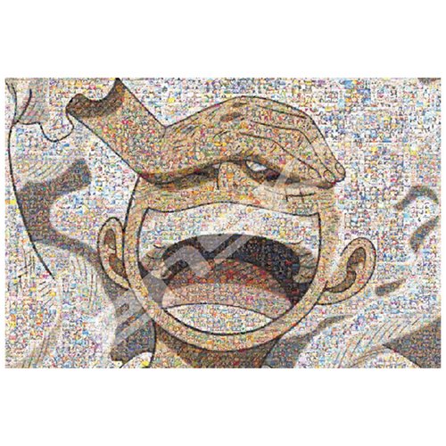 One Piece 1000-595 Gear 5 Monkey D. Luffy Mosaic Art Jigsaw Puzzle