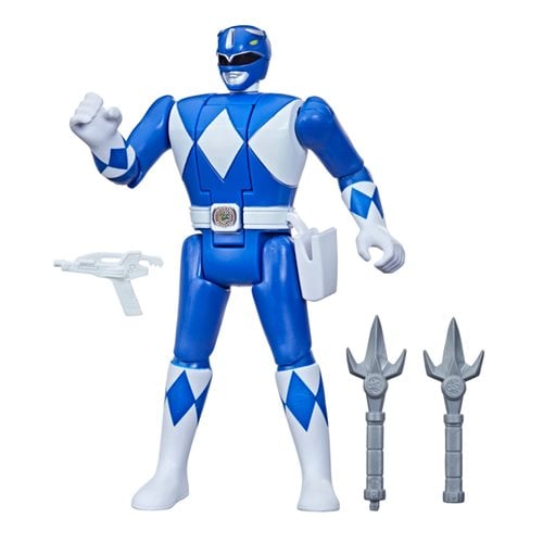Power Rangers Retro-Morphin Blue Ranger Billy Fliphead Action Figure