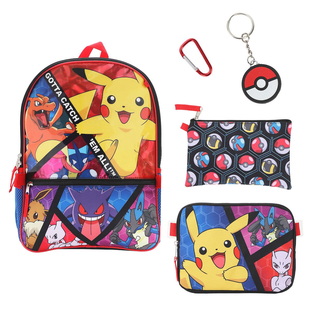WWE Themed 3 Piece Set-backpack/lunchbox/pencil Case