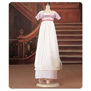 Titanic White and Lilac Dress Outfits