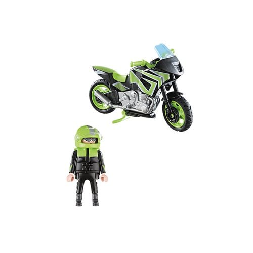 Playmobil 70204 Vehicle World Motorcycle with Rider