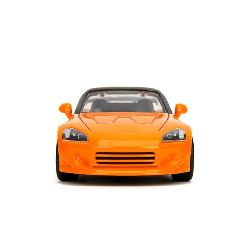 Naruto: Shippuden 2001 Honda S2000 1:24 Scale Die-Cast Metal Vehicle with Figure