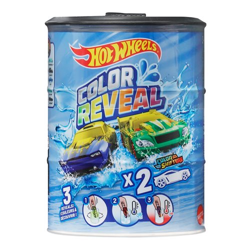 Hot Wheels Color Reveal Vehicle 2-Pack 2025 Mix 1 Case of 4