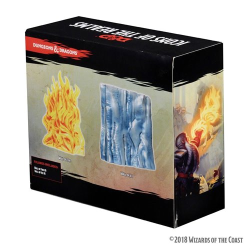 Dungeons & Dragons Icons of the Realms: Spell Effects: Wall of Fire & Wall of Ice Accessory Pack