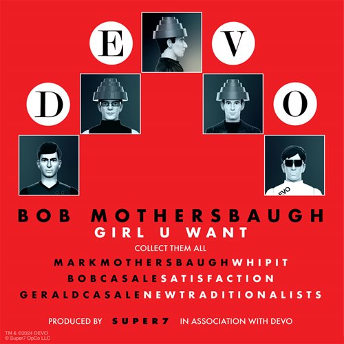 Devo The Girl U Want Bob Mothersbaugh 3 3/4-Inch ReAction Figure