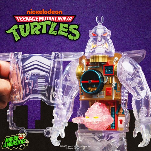 Teenage Mutant Ninja Turtles Krang Android Body (Clear) Super Cyborg Vinyl Figure