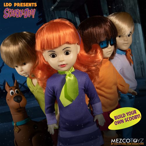 LDD Presents Scooby-Doo & Mystery Inc. Build a Figure Velma & Fred 2-Piece Set