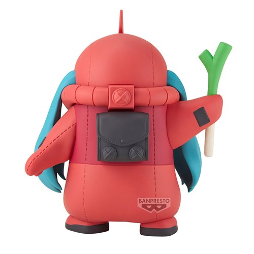 Gundam 45th Anniversary x Hatsune Miku Char's Zaku Costume Hatsune Miku Version Statue