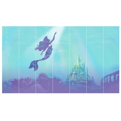 The Little Mermaid Under the Sea Peel and Stick Wall Mural