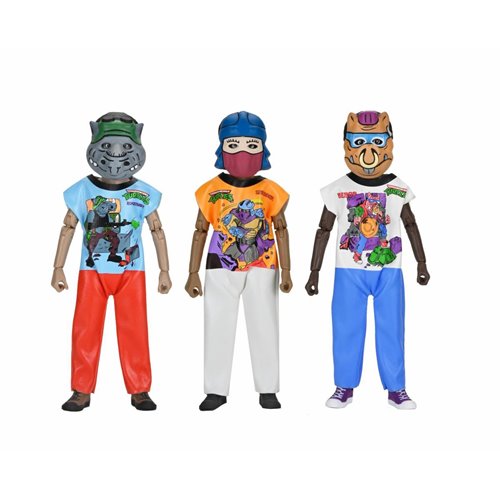 Ben Cooper x Teenage Mutant Ninja Turtles (1987 Cartoon) Costume Series 12 6-Inch Clothed Figure Set