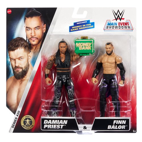 WWE Championship Showdown Series 20 Action Figure 2-Pack Case of 4