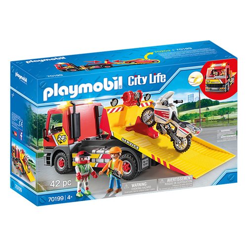 Playmobil 70199 Vehicle World Towing Service