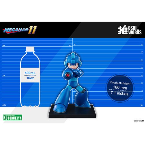 Mega Man 11 Oshi Works Statue
