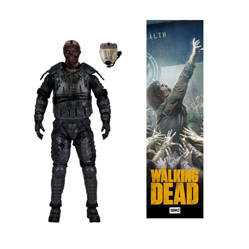 The Walking Dead Wave 3 Gas Mask Zombie 5-Inch Scale Action Figure
