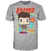 Seinfeld Kramer Pretzel Adult Pop! T-Shirt