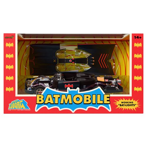 Batman Classic TV Series Batmobile (Color) Super Cyborg Vehicle