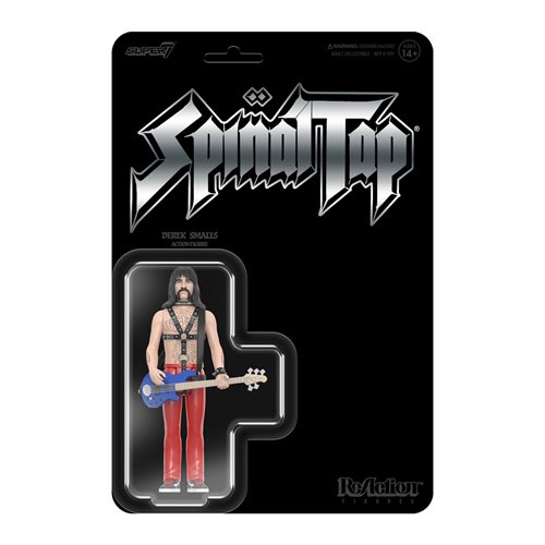Spinal Tap Derek Smalls 3 3/4-Inch ReAction Figure