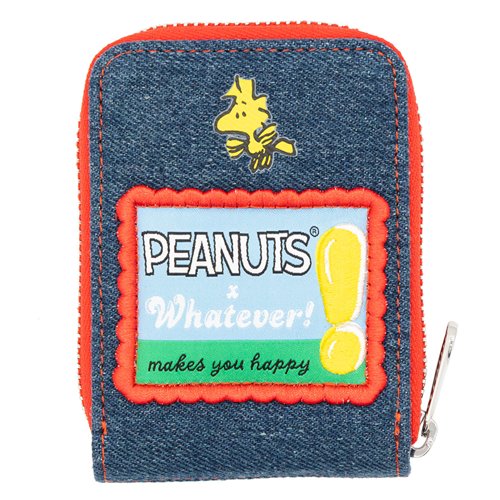 Peanuts Happiness Is A Warm Puppy Denim Accordion Wallet