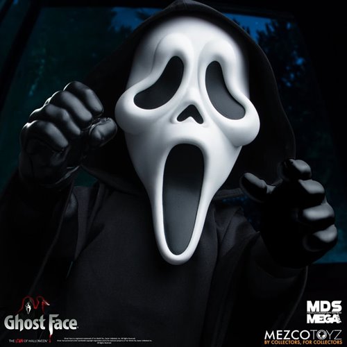 Ghost Face Mezco Designer Series Mega Scale 15-Inch Doll - ReRun