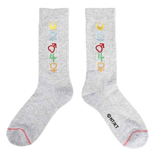 Sailor Moon Scout Symbols Crew Socks