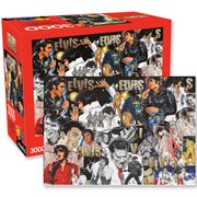 Elvis Presley Collage 3,000-Piece Puzzle
