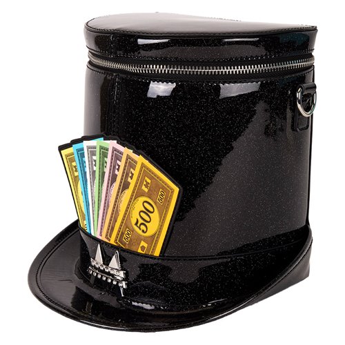 Monopoly Top Hat Crossbody Purse
