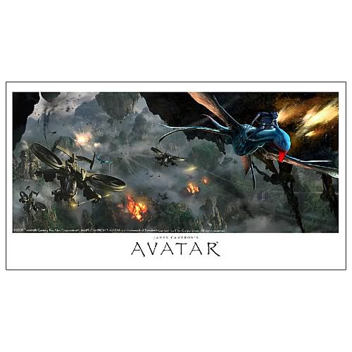 Avatar Aerial Battle Paper Giclee Print