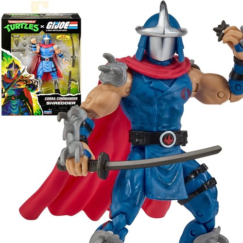 TMNT x G.I. Joe Action Figure Case of 4