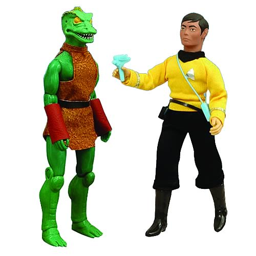 Star Trek Retro Series 7 Sulu and Gorn Action Figure Set