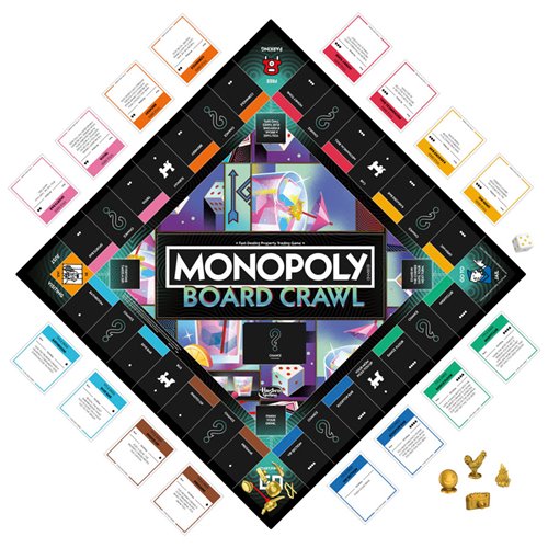 Monopoly Board Crawl Game