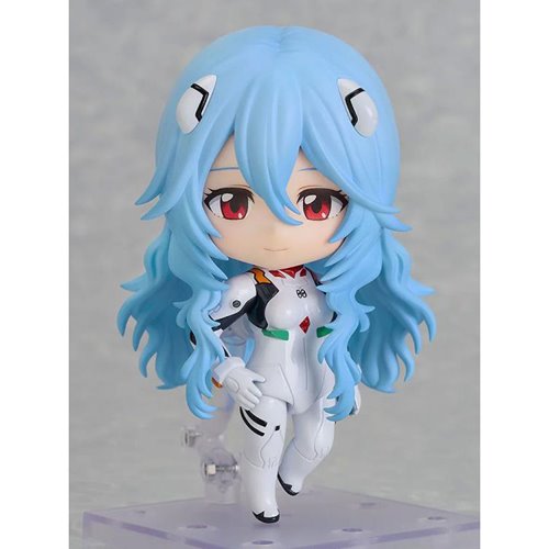 Rebuild of Evangelion Rei Ayanami Long Hair Version Nendoroid Action Figure