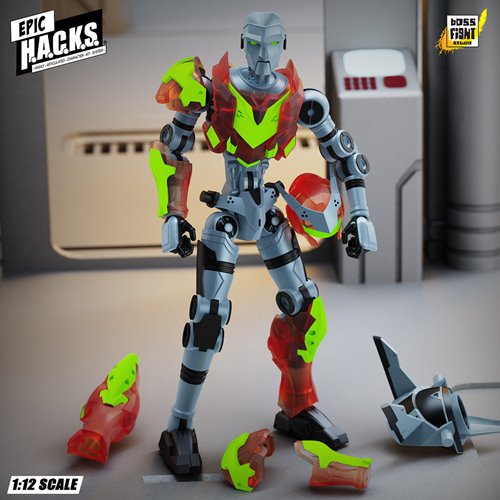 Epic H.A.C.K.S. Creatures Wave 1 CGT Combat Drone / Agile Battle Robot 1:12 Scale Action Figure