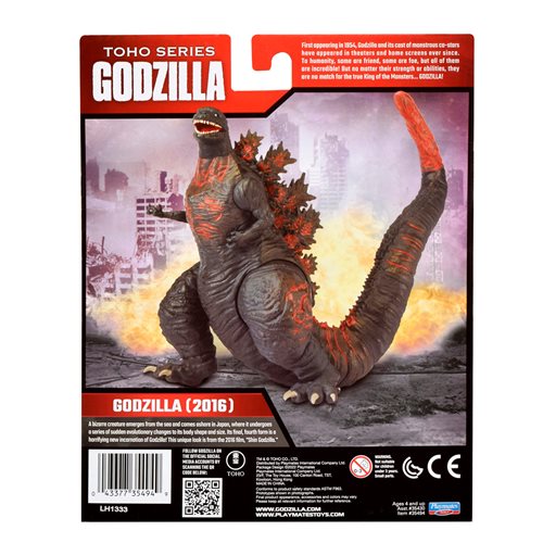 Godzilla Classic 6 1/2-Inch Wave 7 Figure Case