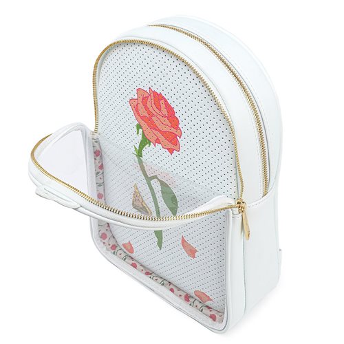 Beauty and the Beast Rose Pin Collector Backpack
