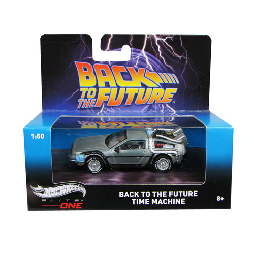 DeLorean Unopened 2012 Hot Wheels Elite Cars BACK TO THE FUTURE TIME MACHINE