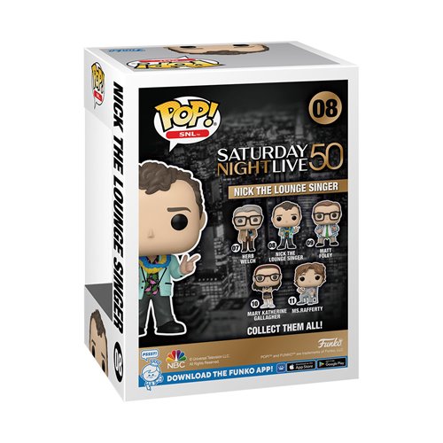 SNL 50th Anniversary Nick the Lounge Singer Funko Pop! Vinyl Figure