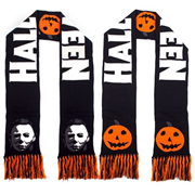 Halloween Michael Myers Knitted Scarf