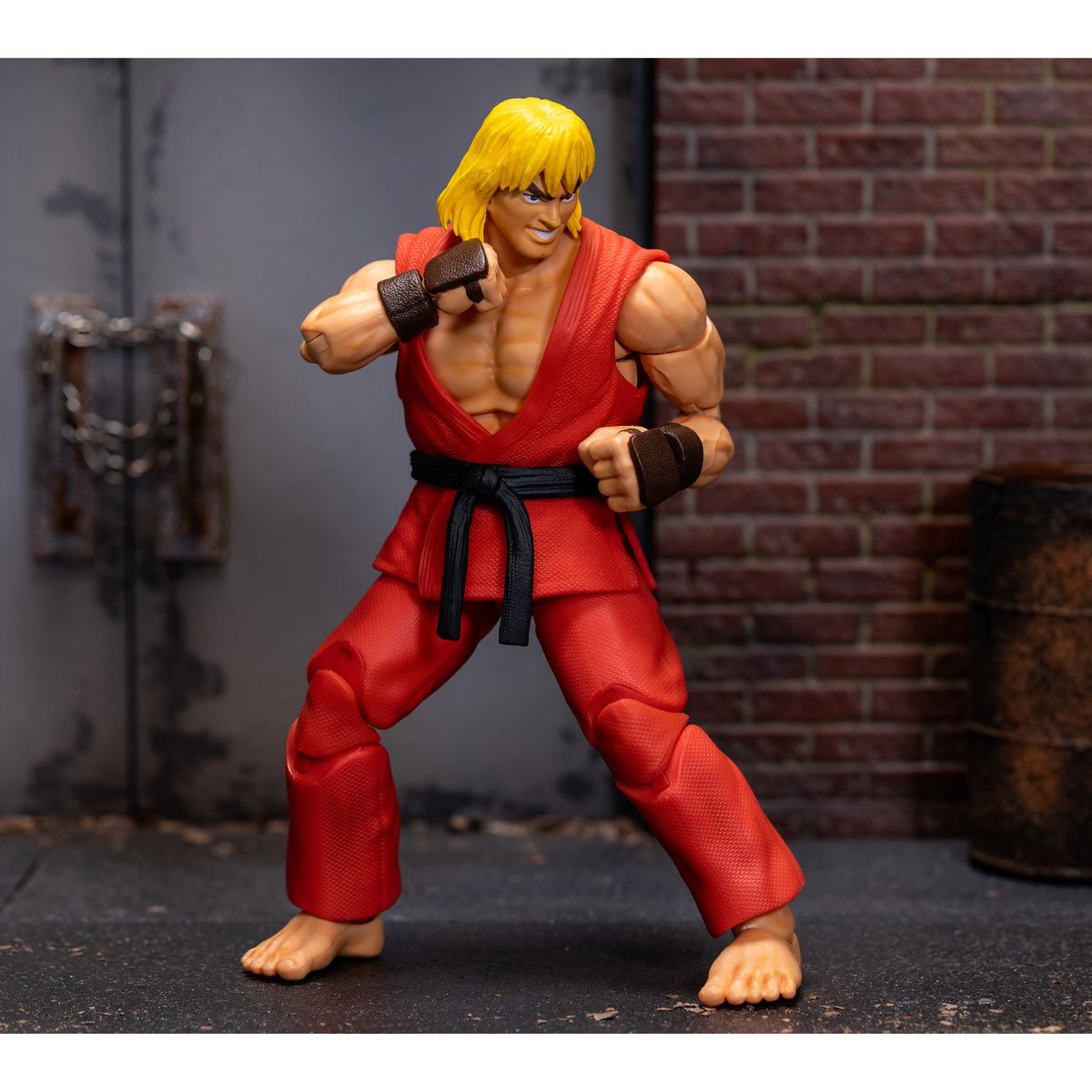 thumbnail image 2 of Jada Toys Ultra Street Fighter II Ken Masters 6-Inch Action Figure - 1:12 Scale 2 of 4